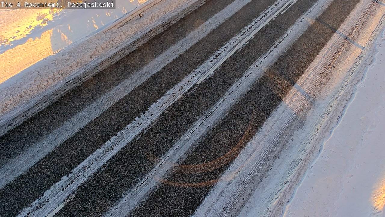 Kelikamerat Kuva Tie 4 Rovaniemi, Petäjäskoski, Rovaniemi, Lappi