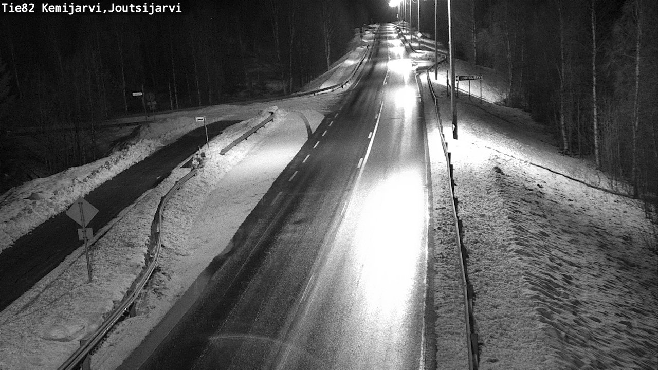 Kelikamerat Kuva Tie 82 Kemijärvi, Joutsijärvi, Kemijärvi, Lappi