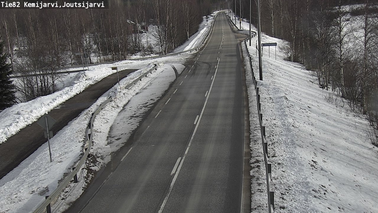 Kelikamerat Kuva Tie 82 Kemijärvi, Joutsijärvi, Kemijärvi, Lappi