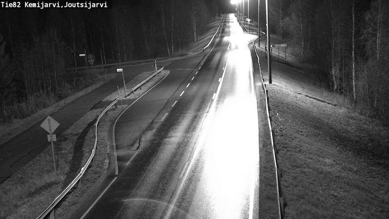 Kelikamerat Kuva Tie 82 Kemijärvi, Joutsijärvi, Kemijärvi, Lappi