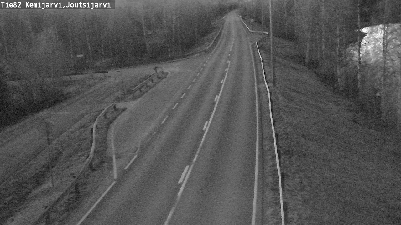 Kelikamerat Kuva Tie 82 Kemijärvi, Joutsijärvi, Kemijärvi, Lappi