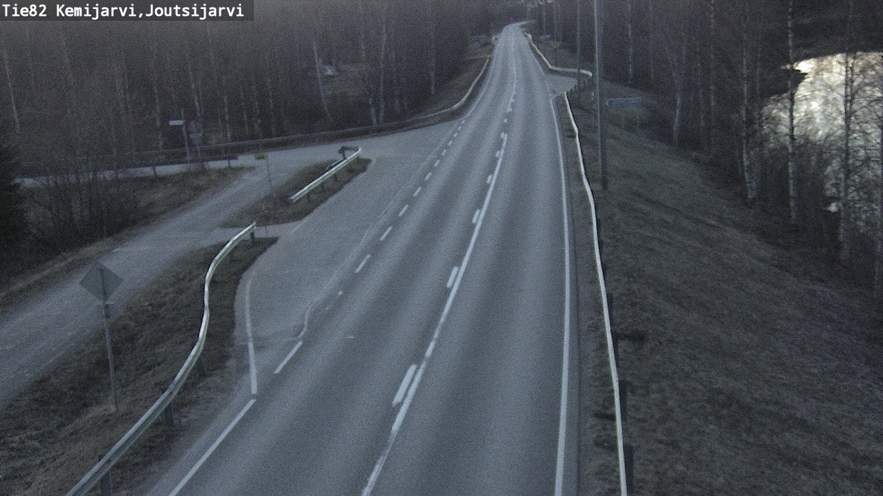 Kelikamerat Kuva Tie 82 Kemijärvi, Joutsijärvi, Kemijärvi, Lappi