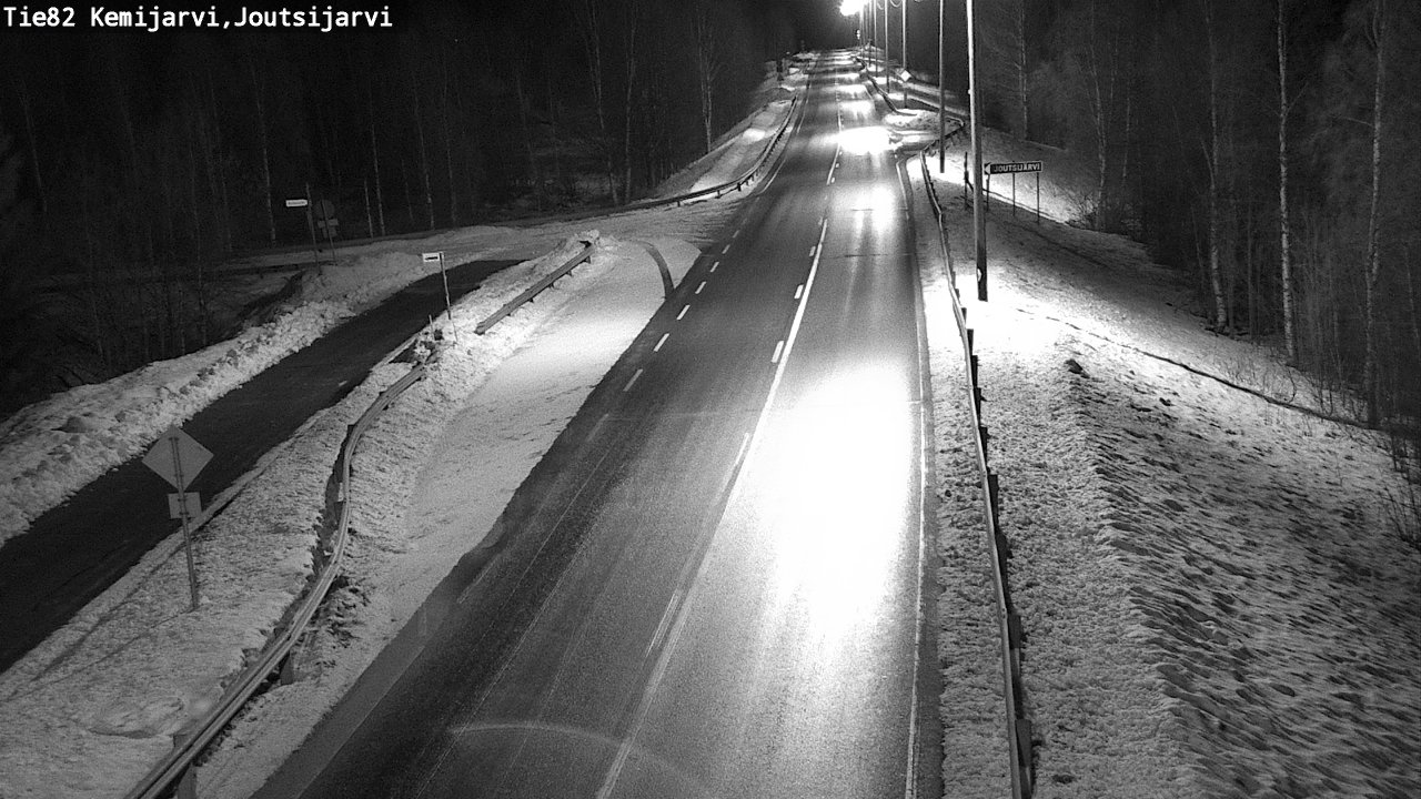 Kelikamerat Kuva Tie 82 Kemijärvi, Joutsijärvi, Kemijärvi, Lappi