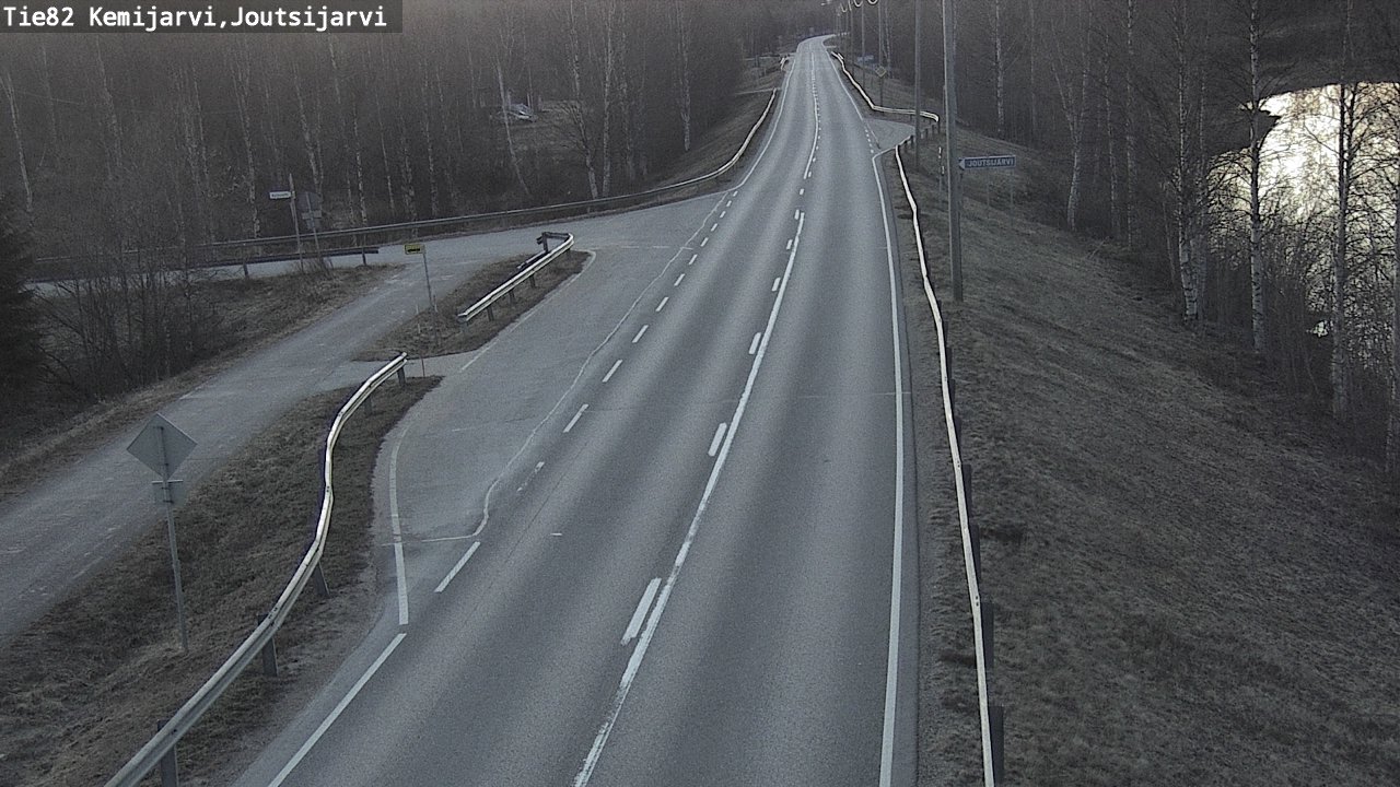 Kelikamerat Kuva Tie 82 Kemijärvi, Joutsijärvi, Kemijärvi, Lappi