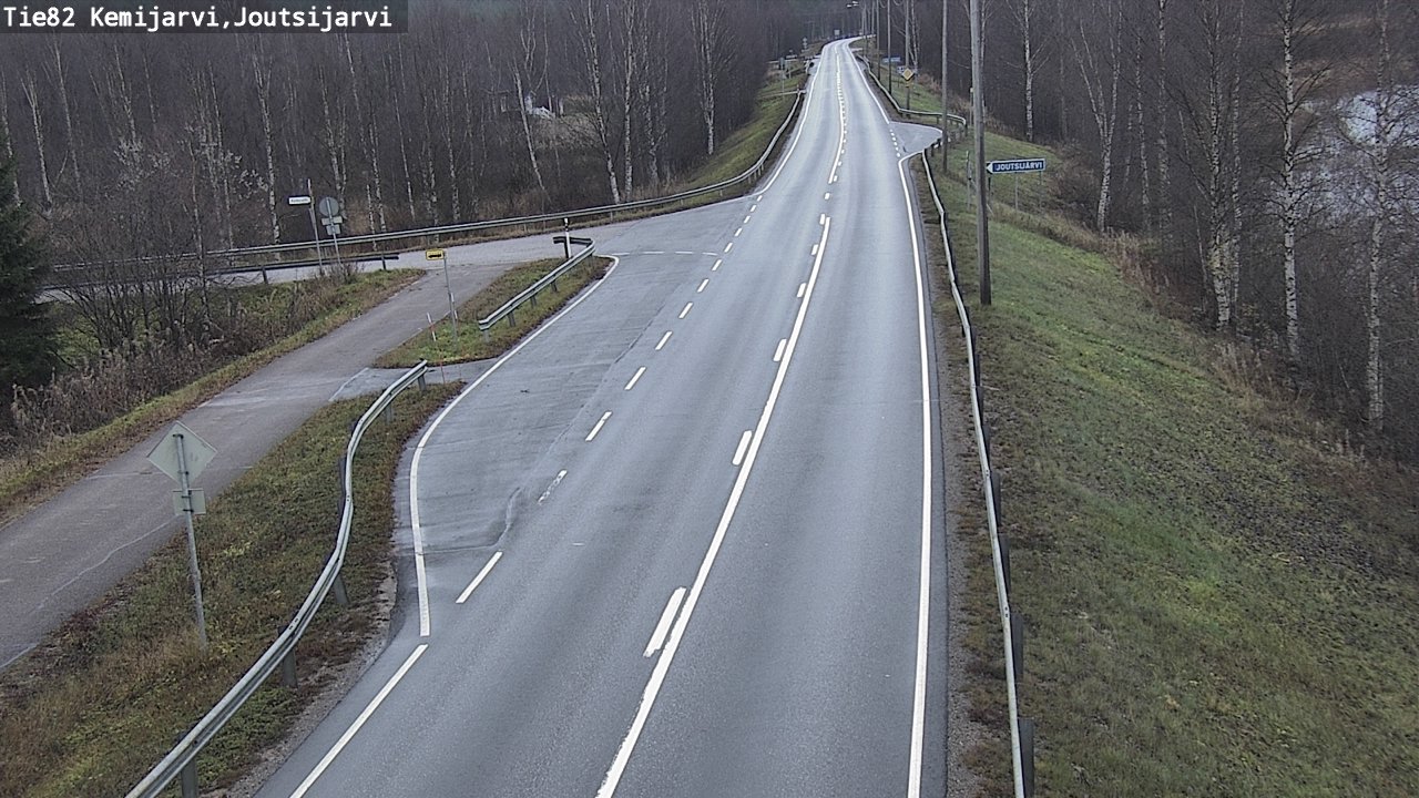 Kelikamerat Kuva Tie 82 Kemijärvi, Joutsijärvi, Kemijärvi, Lappi