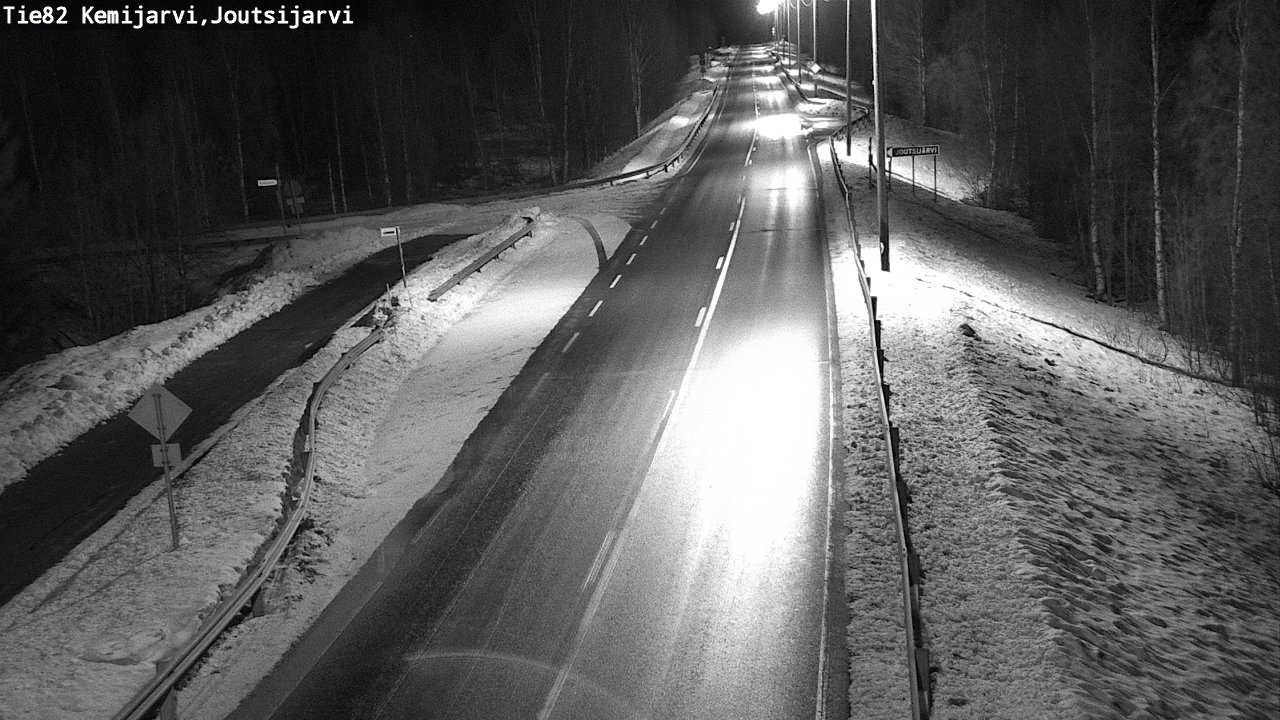 Kelikamerat Kuva Tie 82 Kemijärvi, Joutsijärvi, Kemijärvi, Lappi