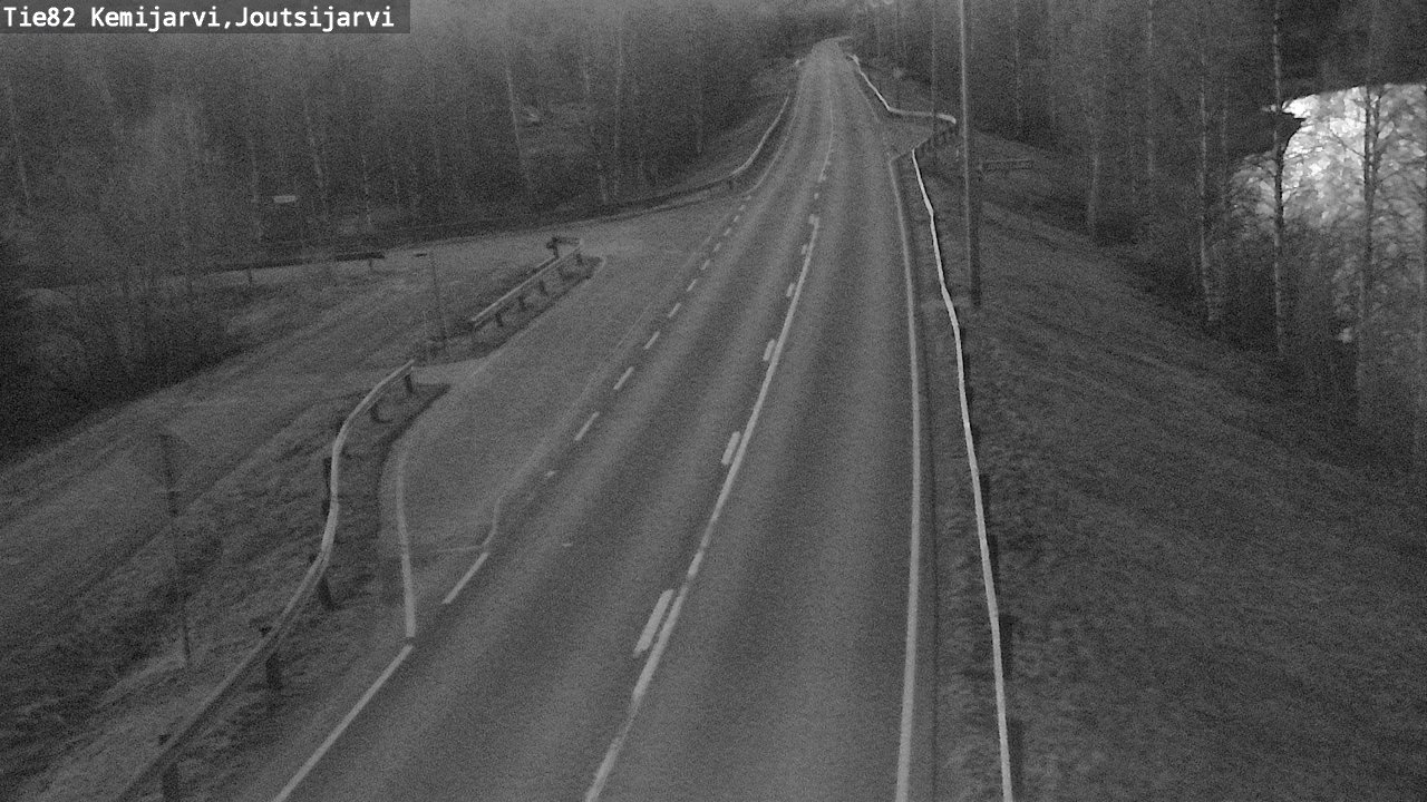 Kelikamerat Kuva Tie 82 Kemijärvi, Joutsijärvi, Kemijärvi, Lappi