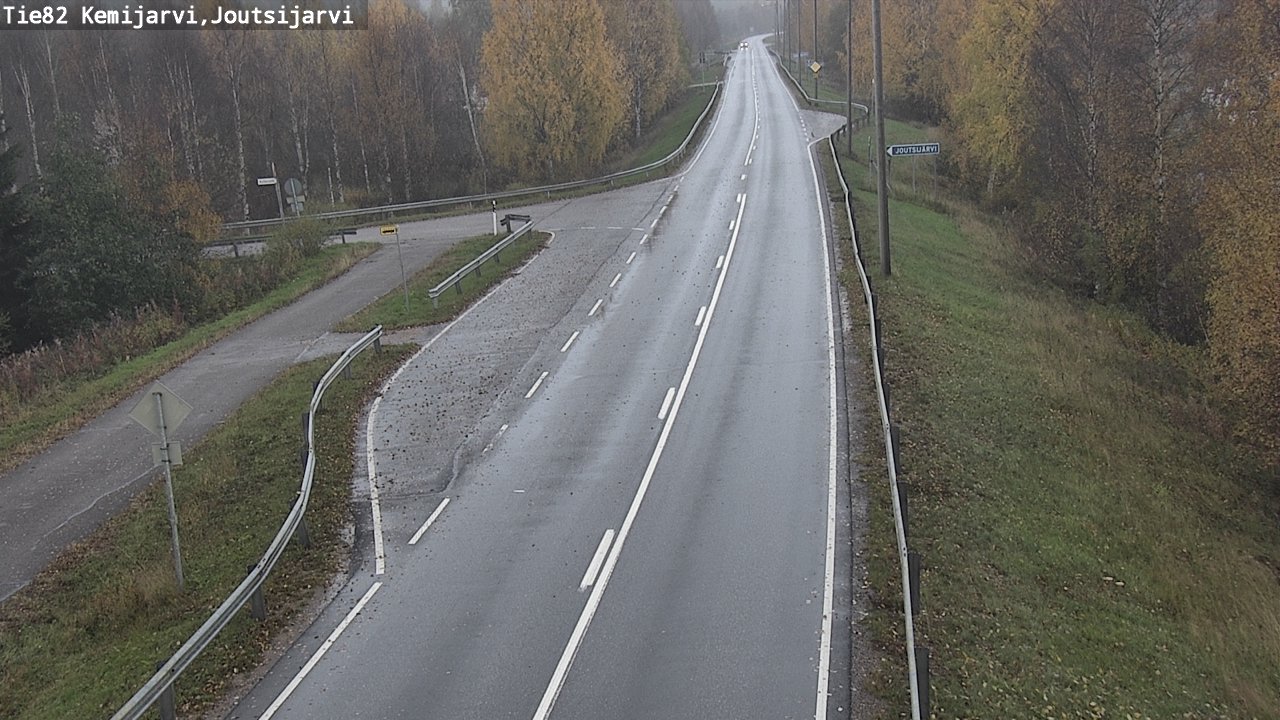 Kelikamerat Kuva Tie 82 Kemijärvi, Joutsijärvi, Kemijärvi, Lappi