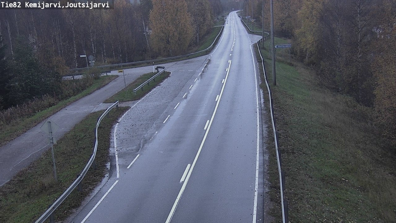 Kelikamerat Kuva Tie 82 Kemijärvi, Joutsijärvi, Kemijärvi, Lappi