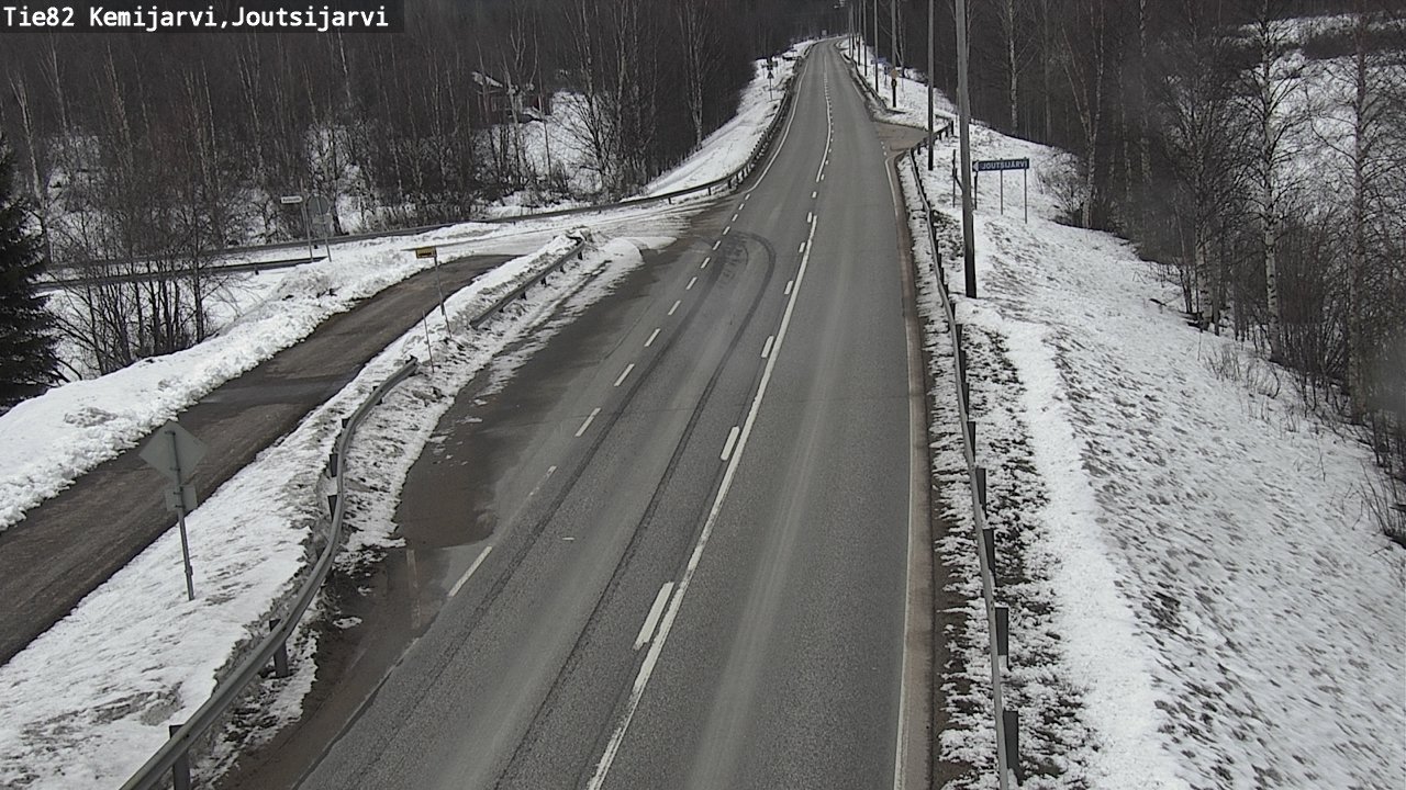 Kelikamerat Kuva Tie 82 Kemijärvi, Joutsijärvi, Kemijärvi, Lappi