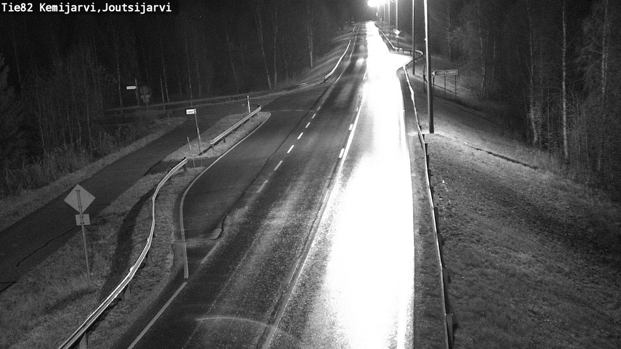 Kelikamerat Kuva Tie 82 Kemijärvi, Joutsijärvi, Kemijärvi, Lappi