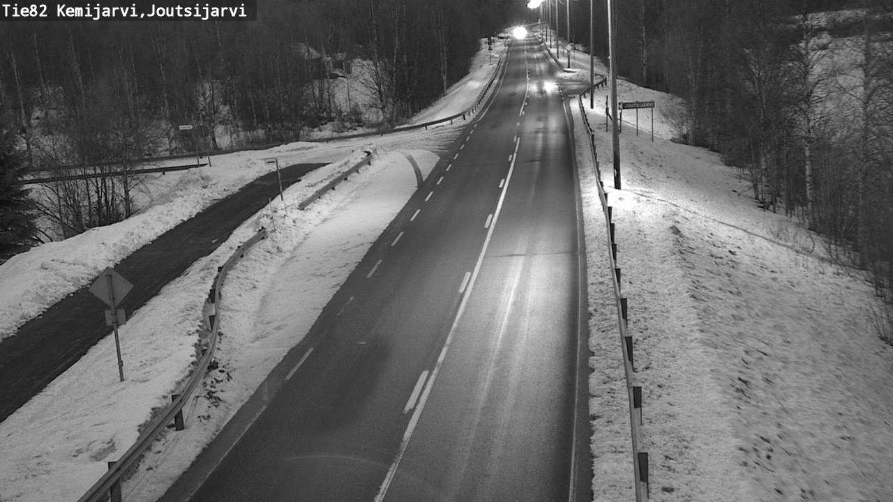 Kelikamerat Kuva Tie 82 Kemijärvi, Joutsijärvi, Kemijärvi, Lappi