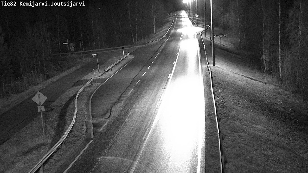 Kelikamerat Kuva Tie 82 Kemijärvi, Joutsijärvi, Kemijärvi, Lappi