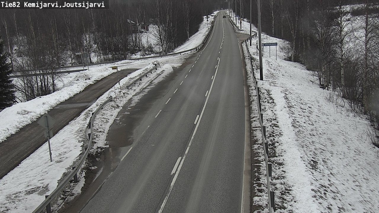 Kelikamerat Kuva Tie 82 Kemijärvi, Joutsijärvi, Kemijärvi, Lappi