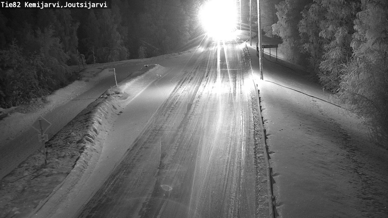 Kelikamerat Kuva Tie 82 Kemijärvi, Joutsijärvi, Kemijärvi, Lappi