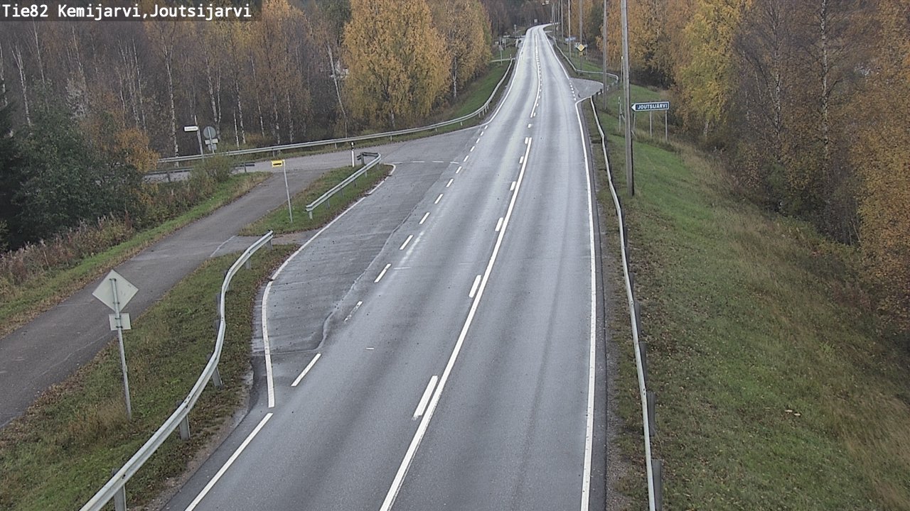 Kelikamerat Kuva Tie 82 Kemijärvi, Joutsijärvi, Kemijärvi, Lappi