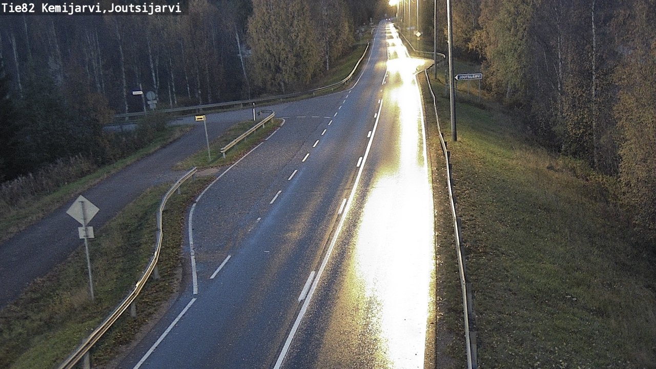 Kelikamerat Kuva Tie 82 Kemijärvi, Joutsijärvi, Kemijärvi, Lappi