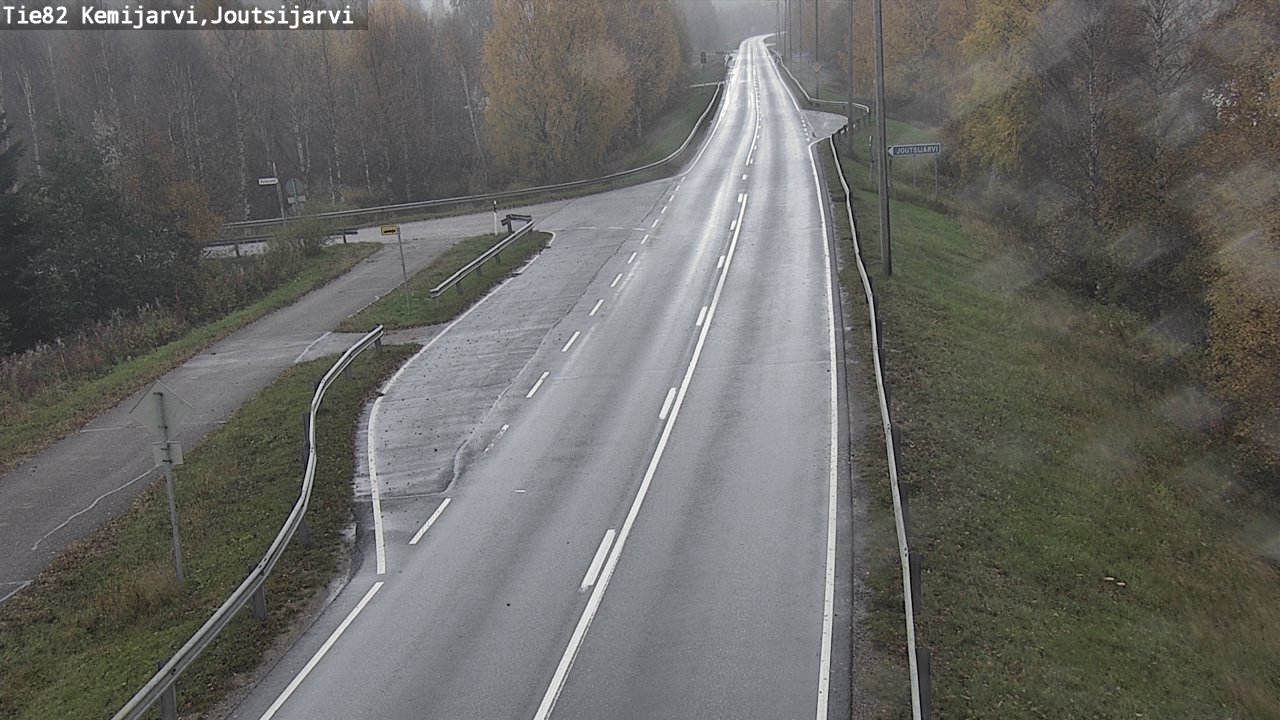Kelikamerat Kuva Tie 82 Kemijärvi, Joutsijärvi, Kemijärvi, Lappi