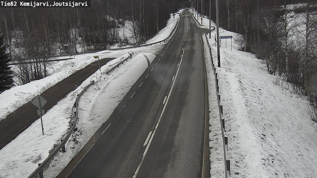 Kelikamerat Kuva Tie 82 Kemijärvi, Joutsijärvi, Kemijärvi, Lappi