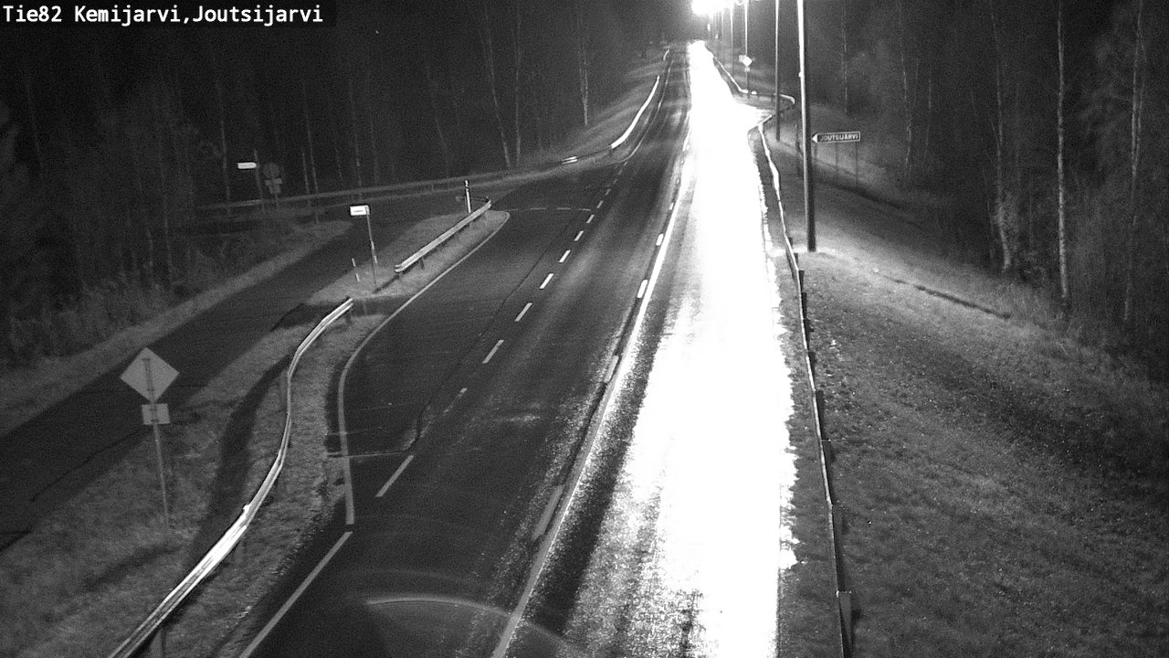 Kelikamerat Kuva Tie 82 Kemijärvi, Joutsijärvi, Kemijärvi, Lappi