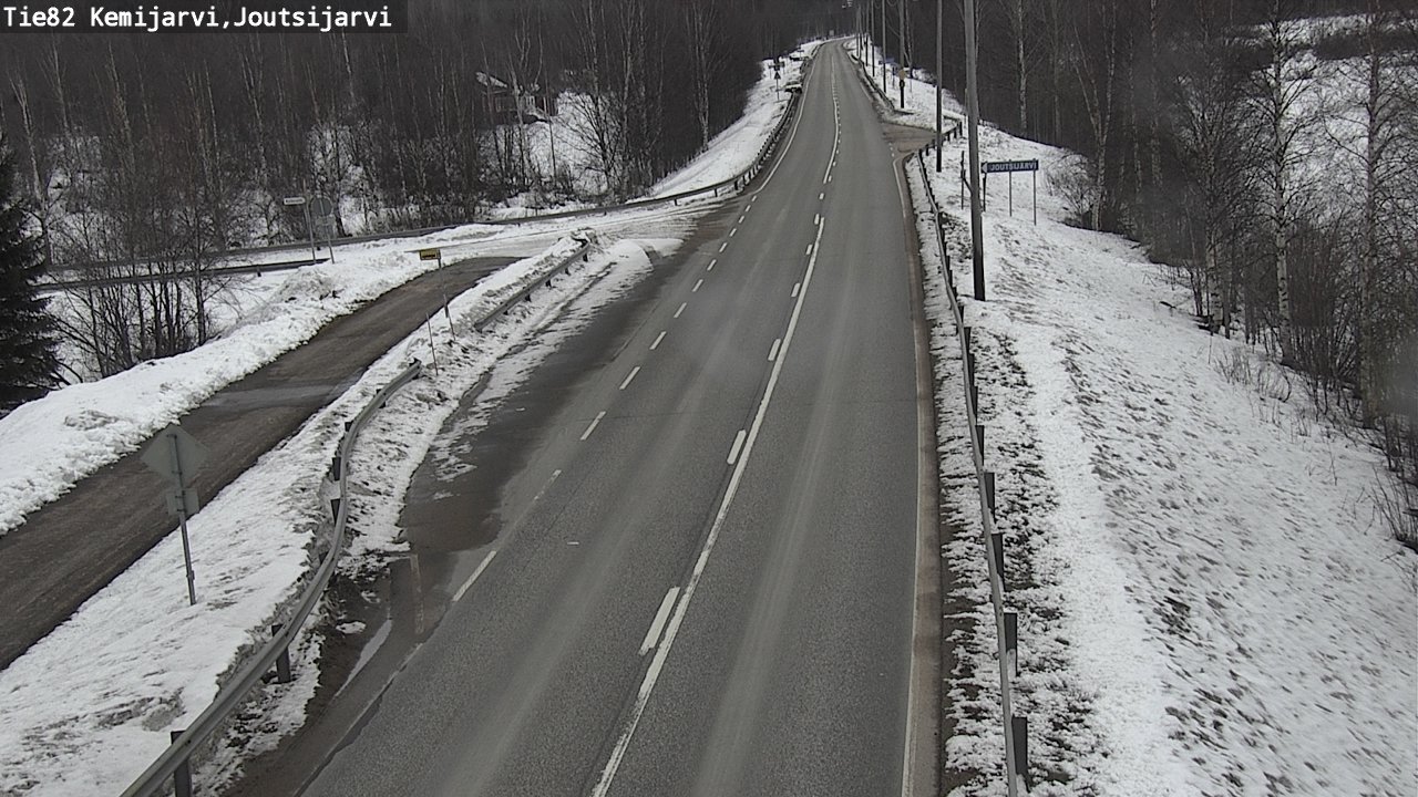 Kelikamerat Kuva Tie 82 Kemijärvi, Joutsijärvi, Kemijärvi, Lappi