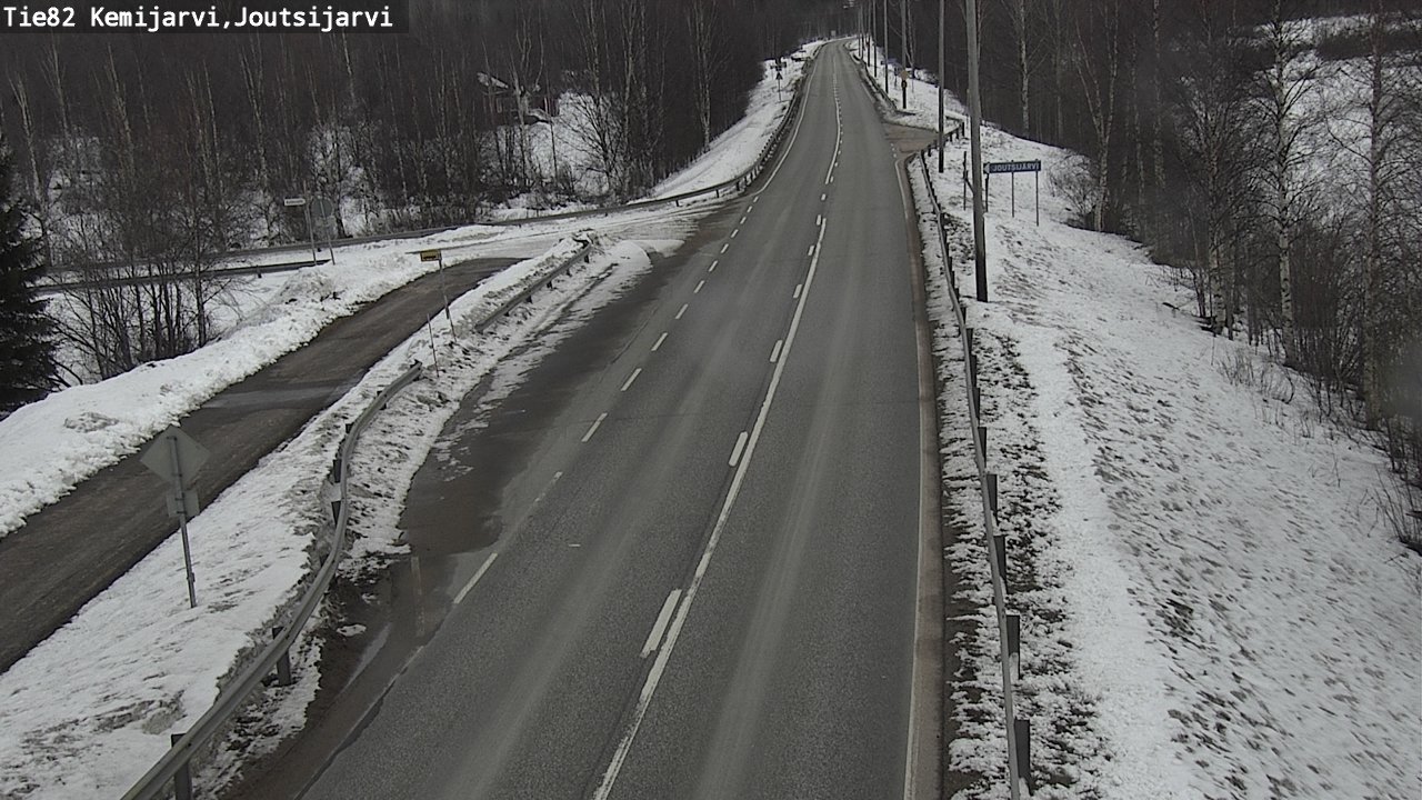 Kelikamerat Kuva Tie 82 Kemijärvi, Joutsijärvi, Kemijärvi, Lappi