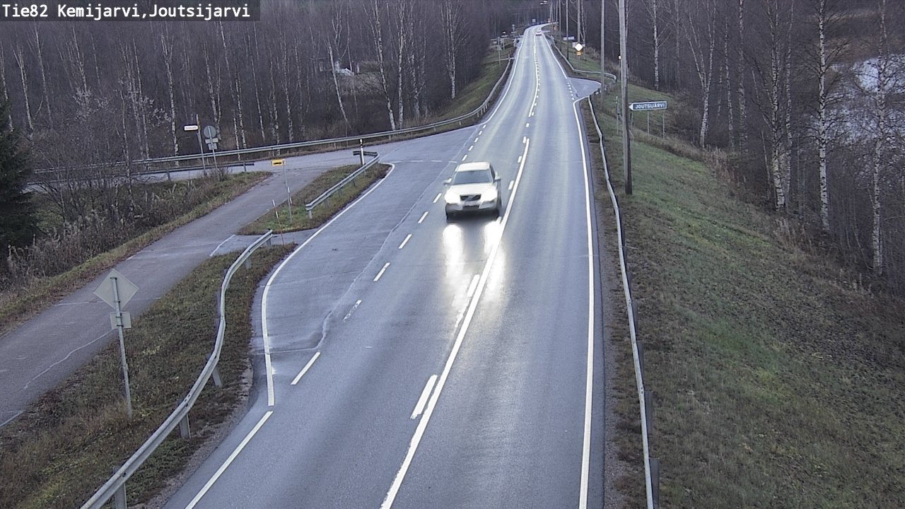 Kelikamerat Kuva Tie 82 Kemijärvi, Joutsijärvi, Kemijärvi, Lappi