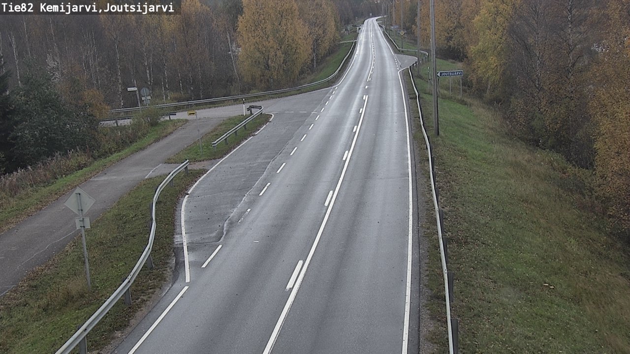 Kelikamerat Kuva Tie 82 Kemijärvi, Joutsijärvi, Kemijärvi, Lappi