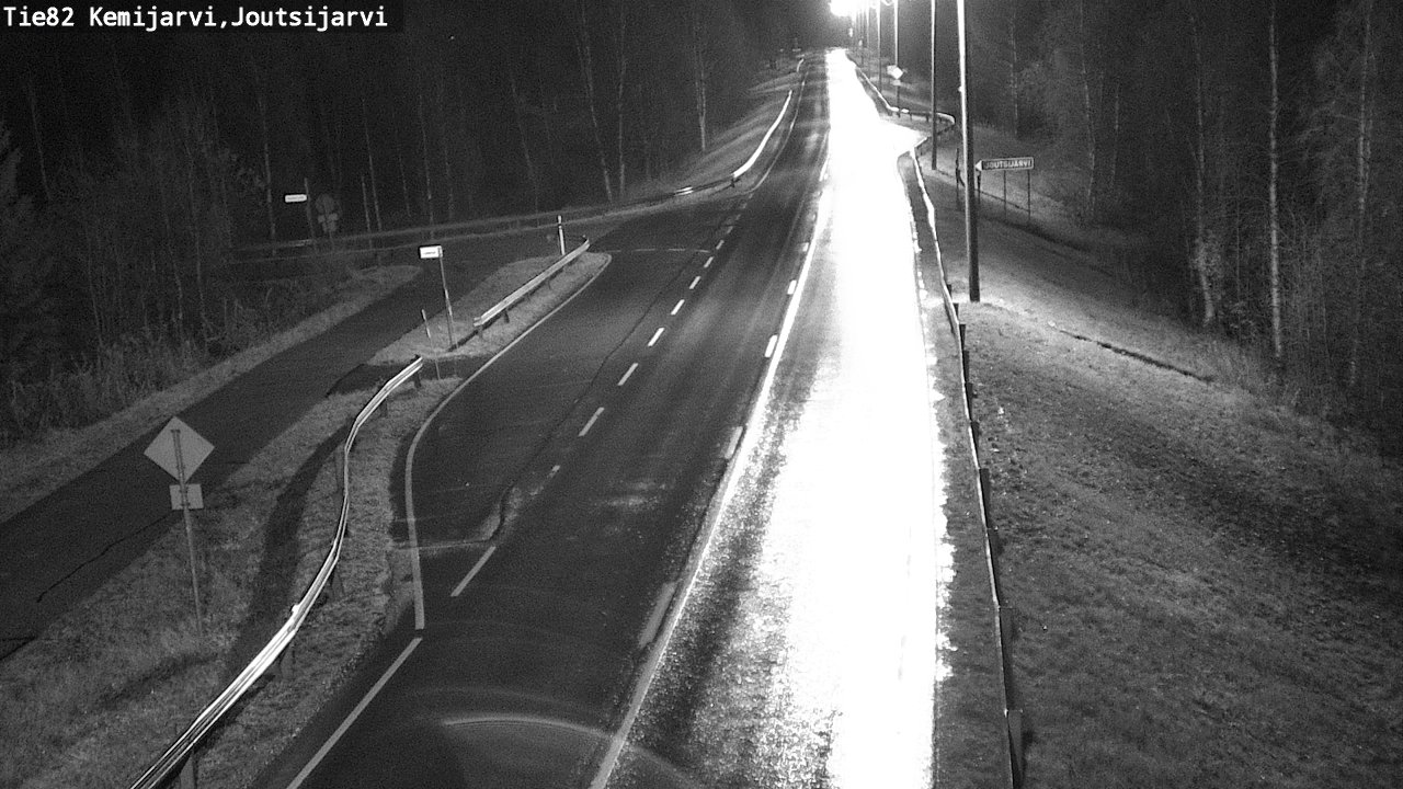 Kelikamerat Kuva Tie 82 Kemijärvi, Joutsijärvi, Kemijärvi, Lappi