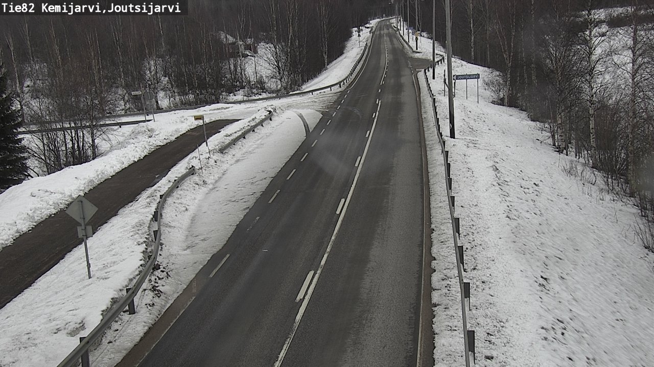 Kelikamerat Kuva Tie 82 Kemijärvi, Joutsijärvi, Kemijärvi, Lappi