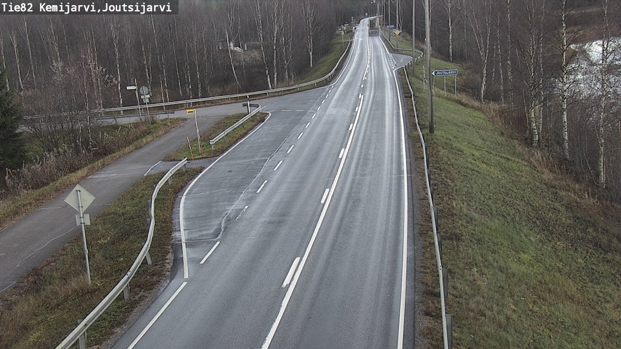 Kelikamerat Kuva Tie 82 Kemijärvi, Joutsijärvi, Kemijärvi, Lappi