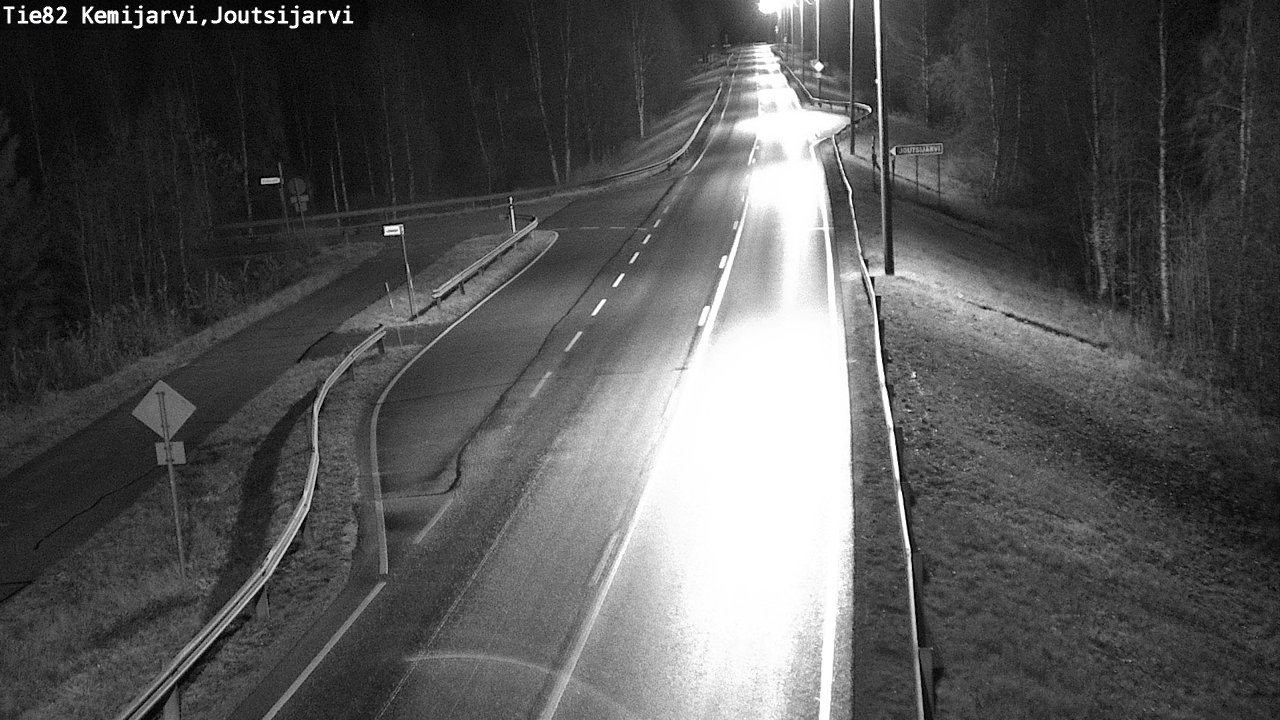 Kelikamerat Kuva Tie 82 Kemijärvi, Joutsijärvi, Kemijärvi, Lappi