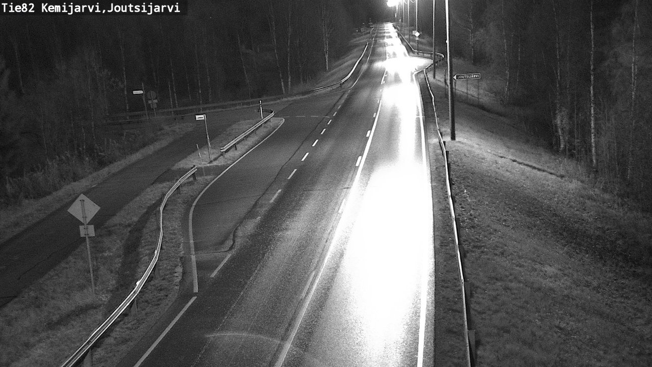 Kelikamerat Kuva Tie 82 Kemijärvi, Joutsijärvi, Kemijärvi, Lappi