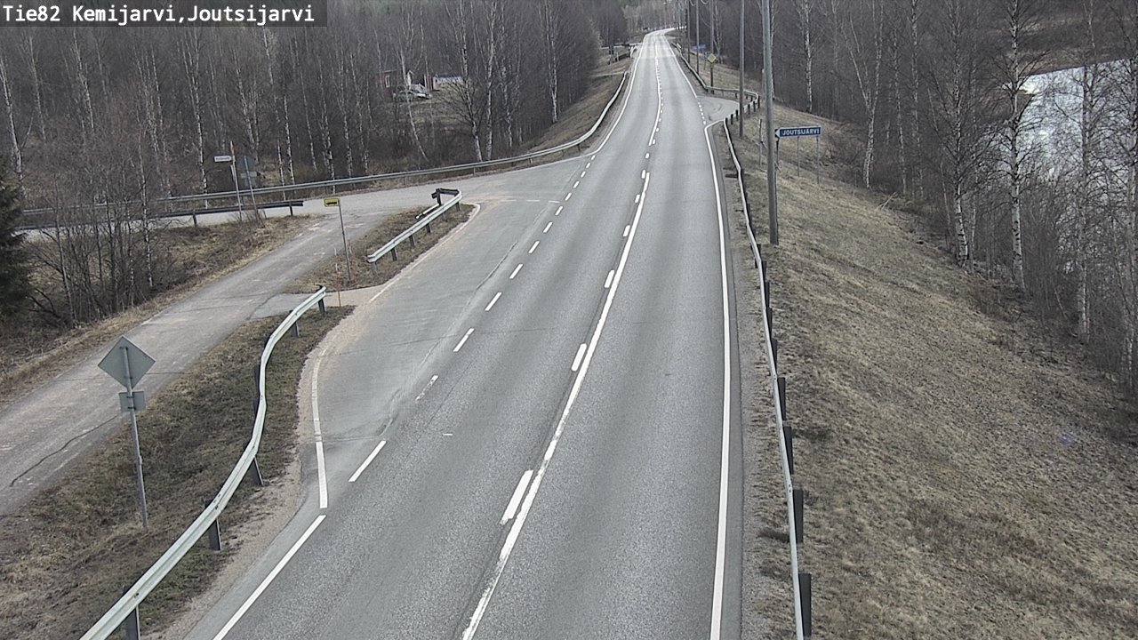 Kelikamerat Kuva Tie 82 Kemijärvi, Joutsijärvi, Kemijärvi, Lappi