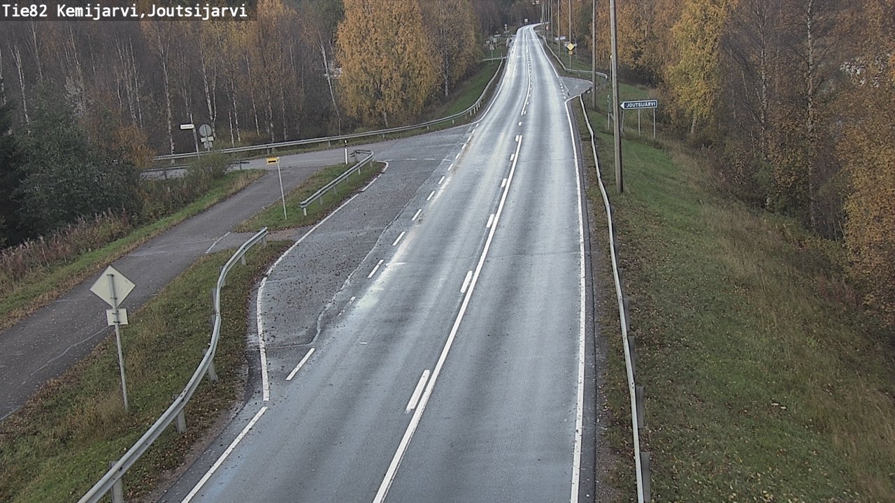 Kelikamerat Kuva Tie 82 Kemijärvi, Joutsijärvi, Kemijärvi, Lappi