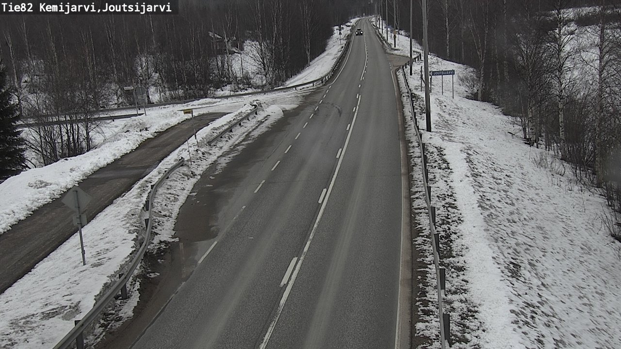 Kelikamerat Kuva Tie 82 Kemijärvi, Joutsijärvi, Kemijärvi, Lappi