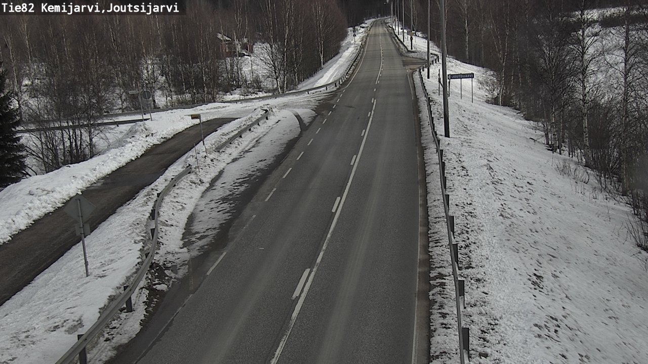 Kelikamerat Kuva Tie 82 Kemijärvi, Joutsijärvi, Kemijärvi, Lappi