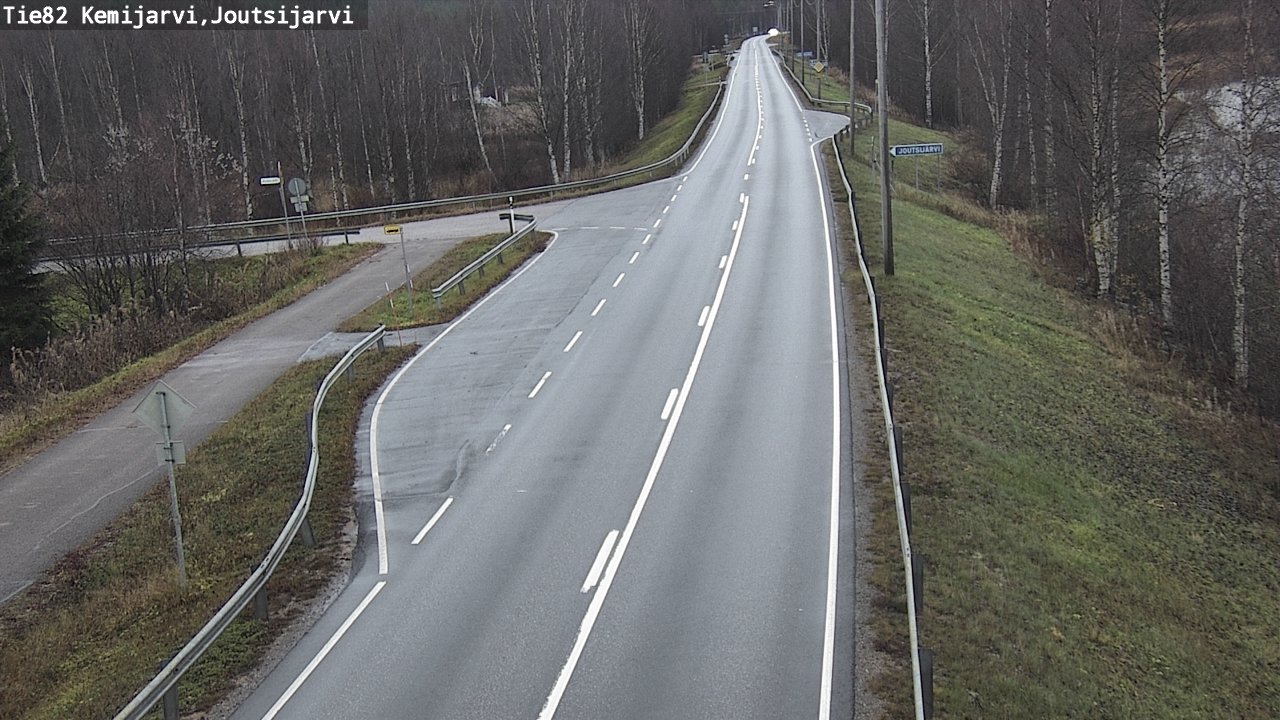 Kelikamerat Kuva Tie 82 Kemijärvi, Joutsijärvi, Kemijärvi, Lappi