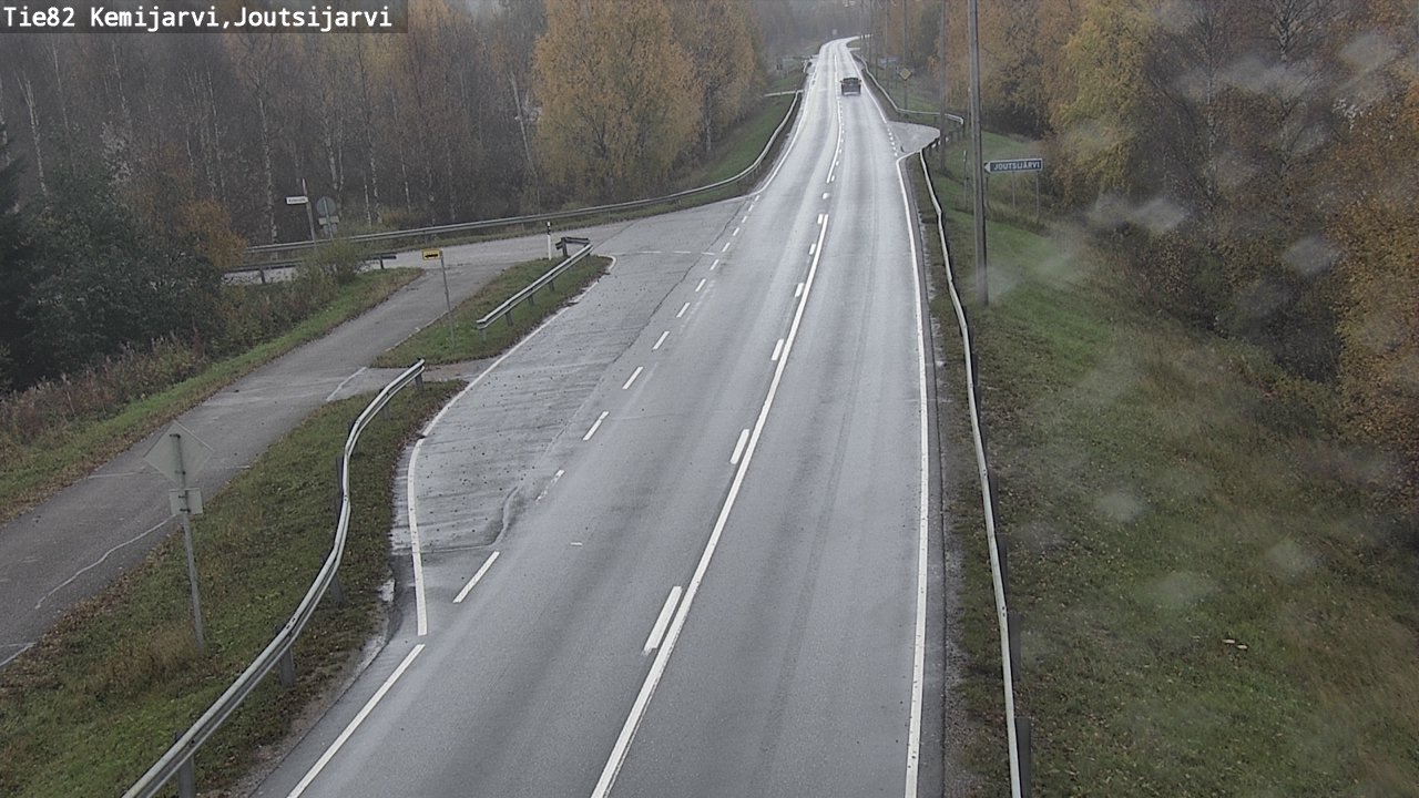 Kelikamerat Kuva Tie 82 Kemijärvi, Joutsijärvi, Kemijärvi, Lappi