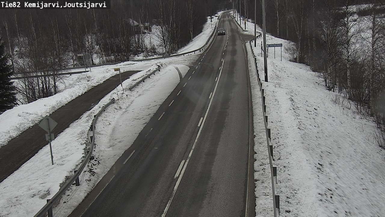 Kelikamerat Kuva Tie 82 Kemijärvi, Joutsijärvi, Kemijärvi, Lappi