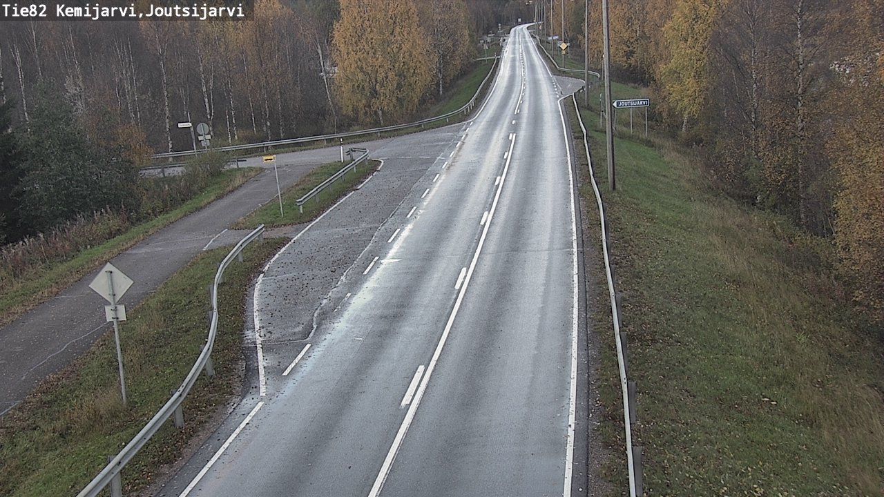 Kelikamerat Kuva Tie 82 Kemijärvi, Joutsijärvi, Kemijärvi, Lappi