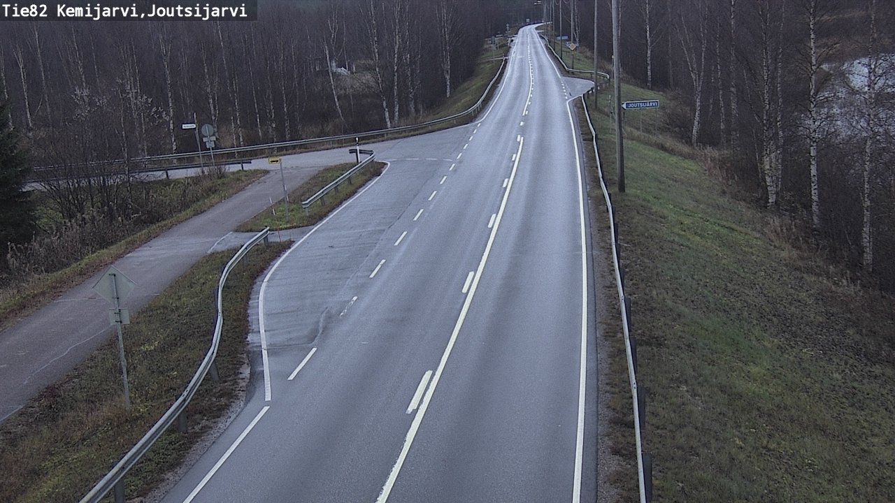 Kelikamerat Kuva Tie 82 Kemijärvi, Joutsijärvi, Kemijärvi, Lappi