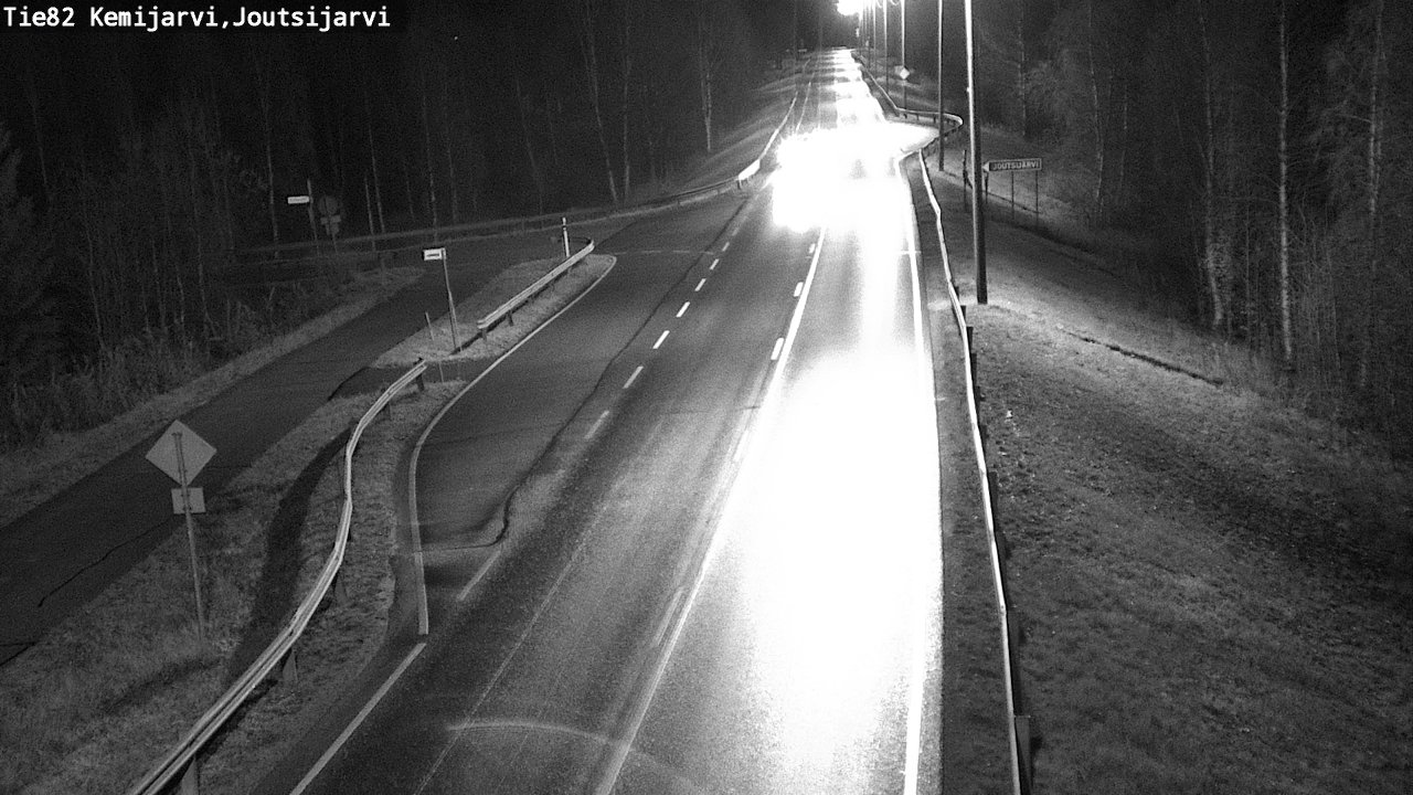 Kelikamerat Kuva Tie 82 Kemijärvi, Joutsijärvi, Kemijärvi, Lappi