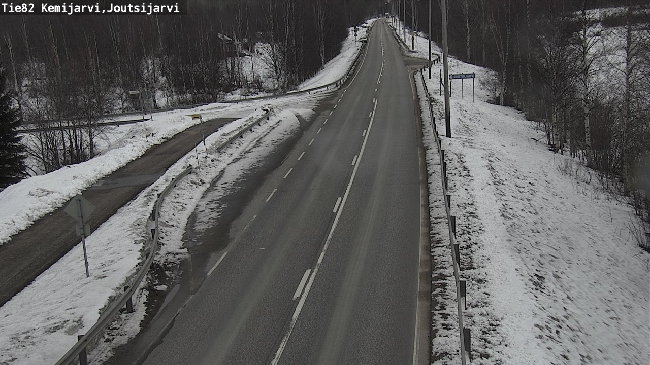 Kelikamerat Kuva Tie 82 Kemijärvi, Joutsijärvi, Kemijärvi, Lappi