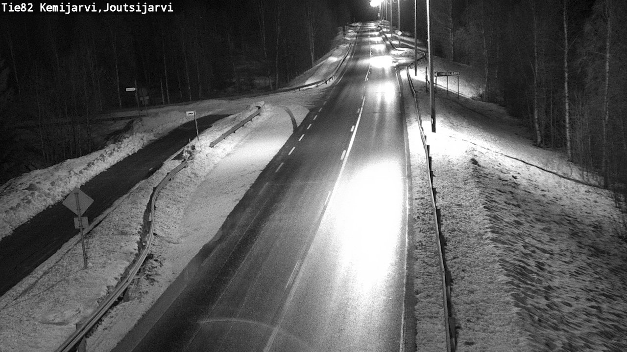 Kelikamerat Kuva Tie 82 Kemijärvi, Joutsijärvi, Kemijärvi, Lappi