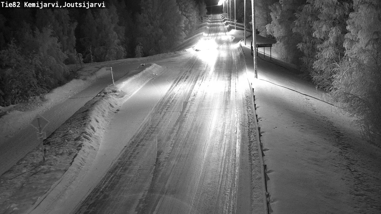 Kelikamerat Kuva Tie 82 Kemijärvi, Joutsijärvi, Kemijärvi, Lappi