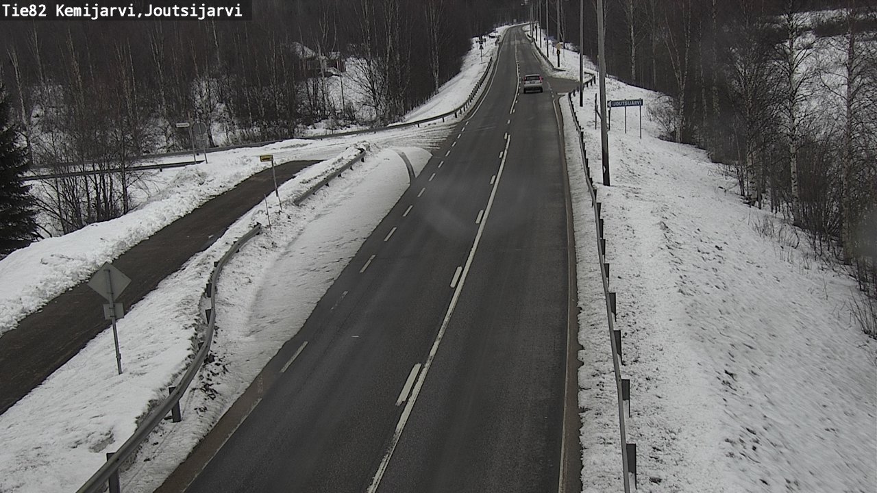 Kelikamerat Kuva Tie 82 Kemijärvi, Joutsijärvi, Kemijärvi, Lappi