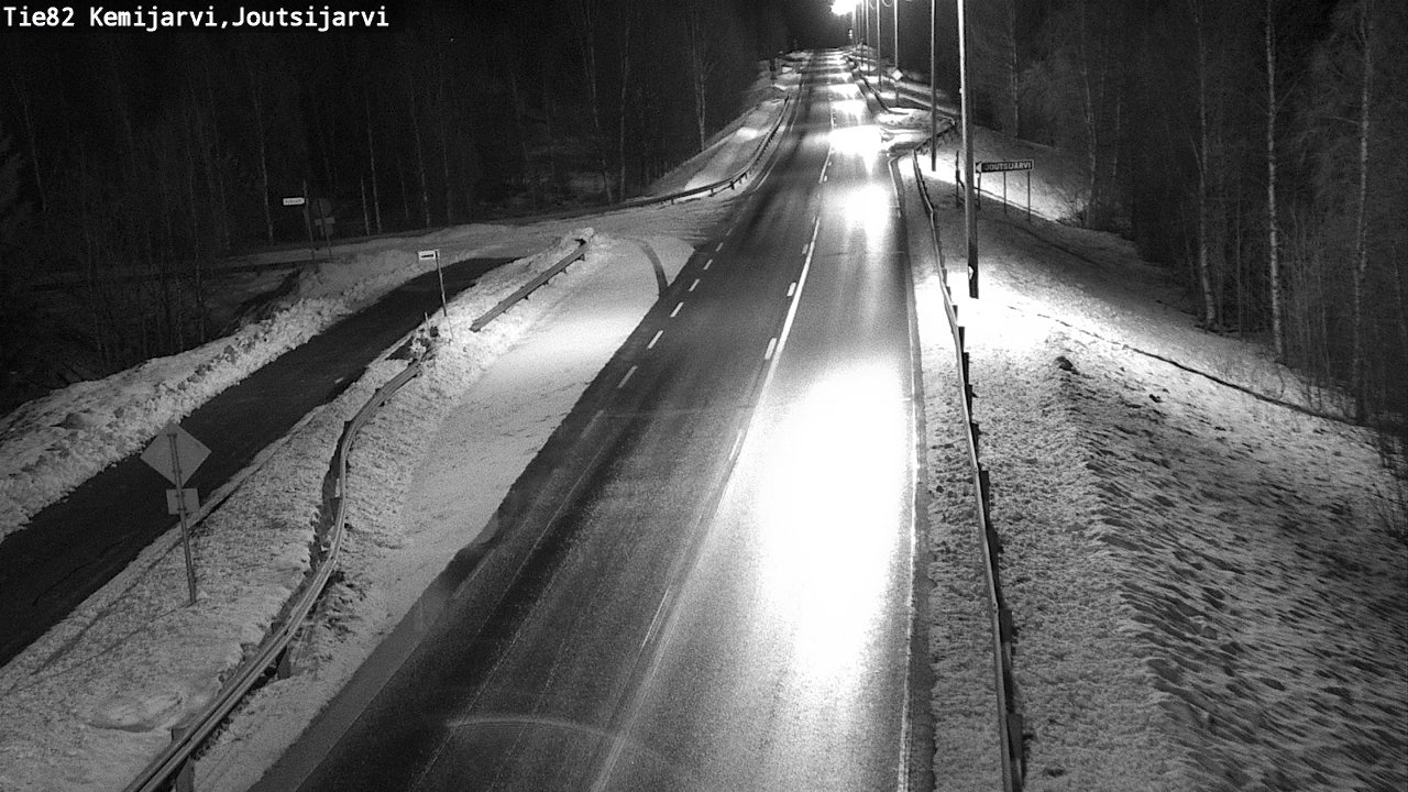 Kelikamerat Kuva Tie 82 Kemijärvi, Joutsijärvi, Kemijärvi, Lappi