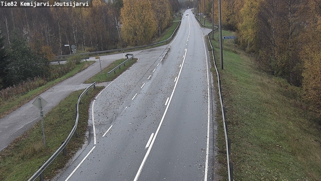 Kelikamerat Kuva Tie 82 Kemijärvi, Joutsijärvi, Kemijärvi, Lappi