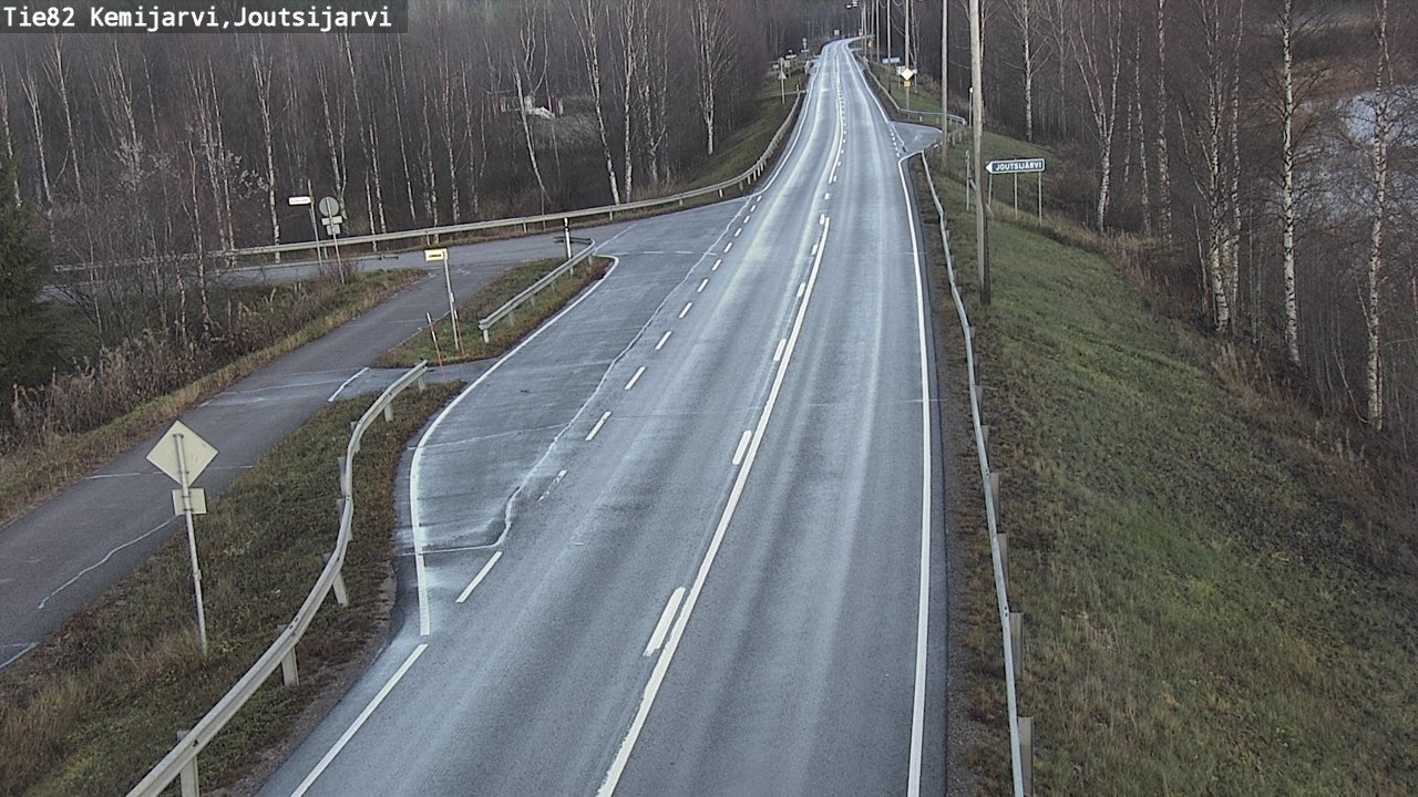 Kelikamerat Kuva Tie 82 Kemijärvi, Joutsijärvi, Kemijärvi, Lappi